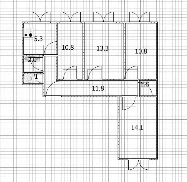 4-к кв. Башкортостан, Уфа ул. Коммунаров, 62 (71.0 м) - Фото 1