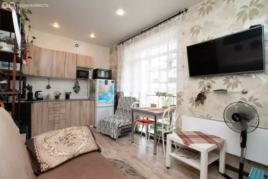 Квартира-студия: Новосибирск, Большая улица, 680 (18 м) - Фото 1
