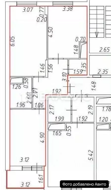 2-к кв. Московская область, Реутов ул. Октября, 52 (65.0 м) - Фото 2