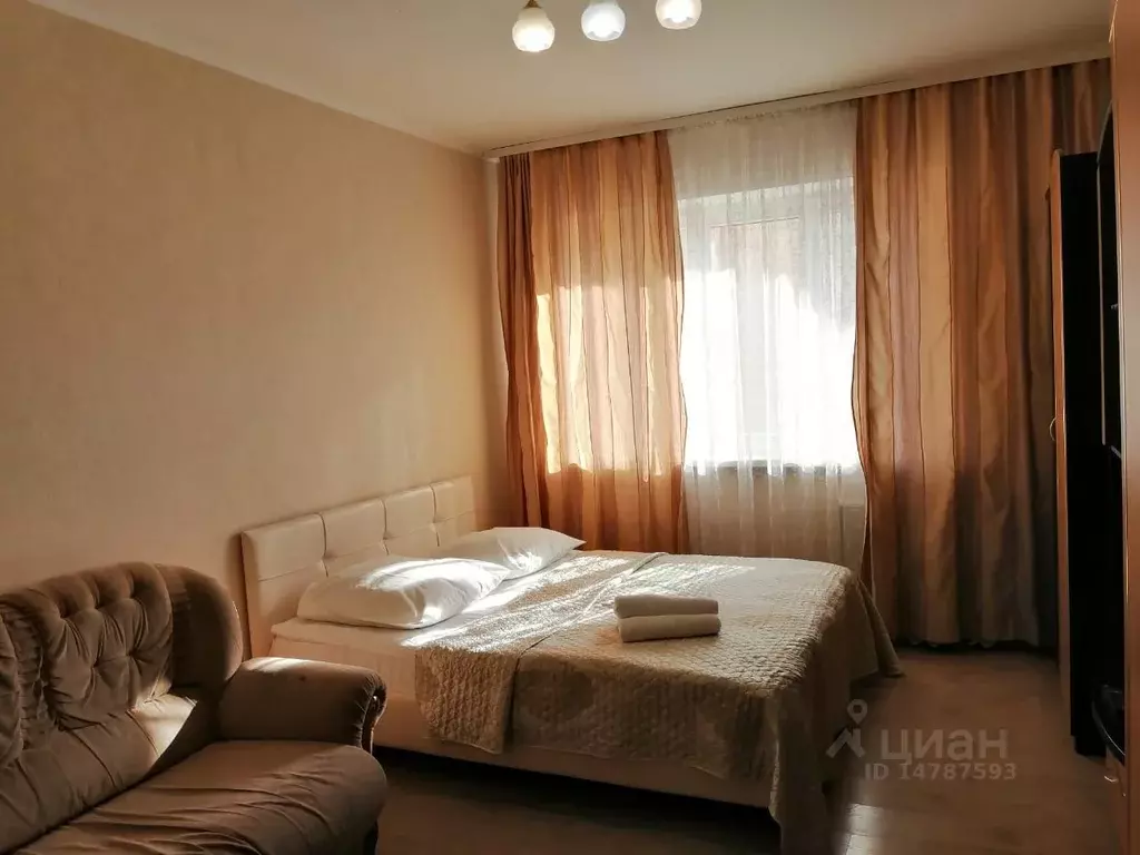 1-к кв. Красноярский край, Красноярск ул. Авиаторов, 23 (32.0 м) - Фото 1