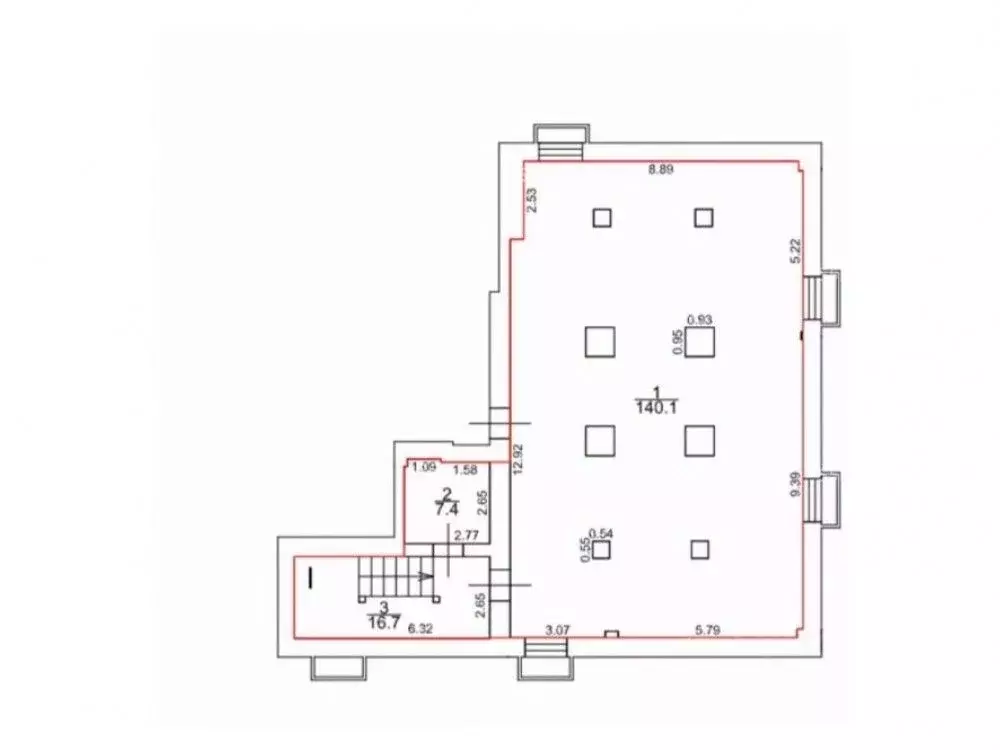 Торговая площадь в Москва Люблинская ул., 54/3 (170 м) - Фото 2