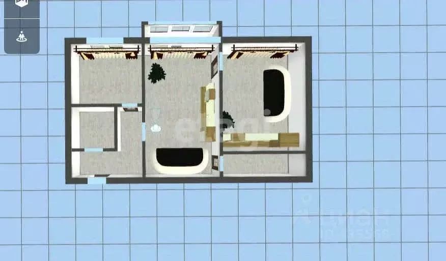2-к кв. Белгородская область, Губкин ул. Мира, 24 (40.1 м) - Фото 1