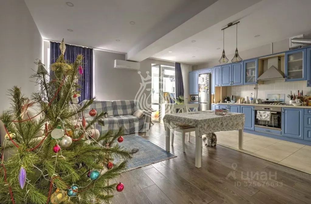 3-к кв. Крым, Алушта ул. Платановая, 1 (83.1 м) - Фото 1