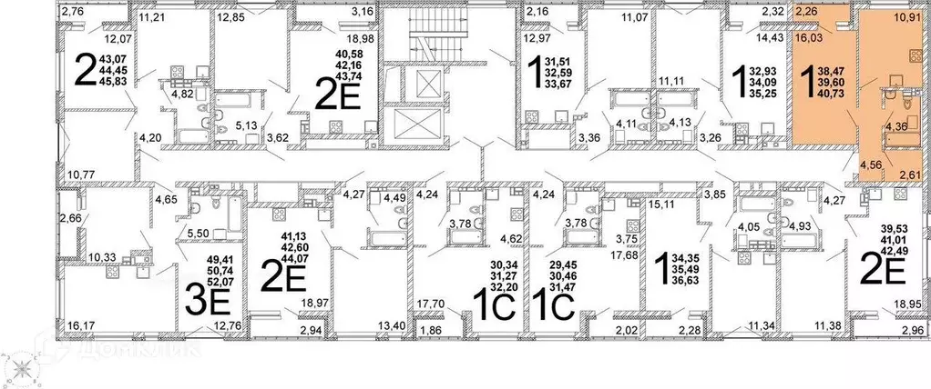 Продаётся 1-к квартира, 39.5 м - Фото 0