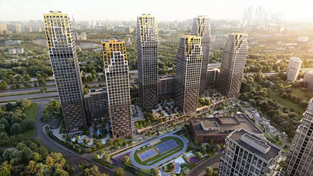 3-комнатная квартира: Москва, жилой комплекс Нова, к1 (84.71 м) - Фото 1