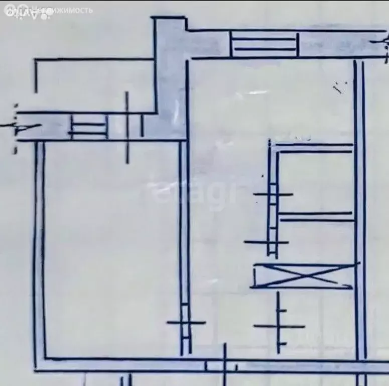 1-комнатная квартира: Абакан, Торговая улица, 26 (27.5 м) - Фото 0