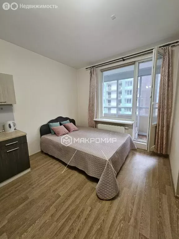 Квартира-студия: Кудрово, Столичная улица, 1 (24.2 м) - Фото 1