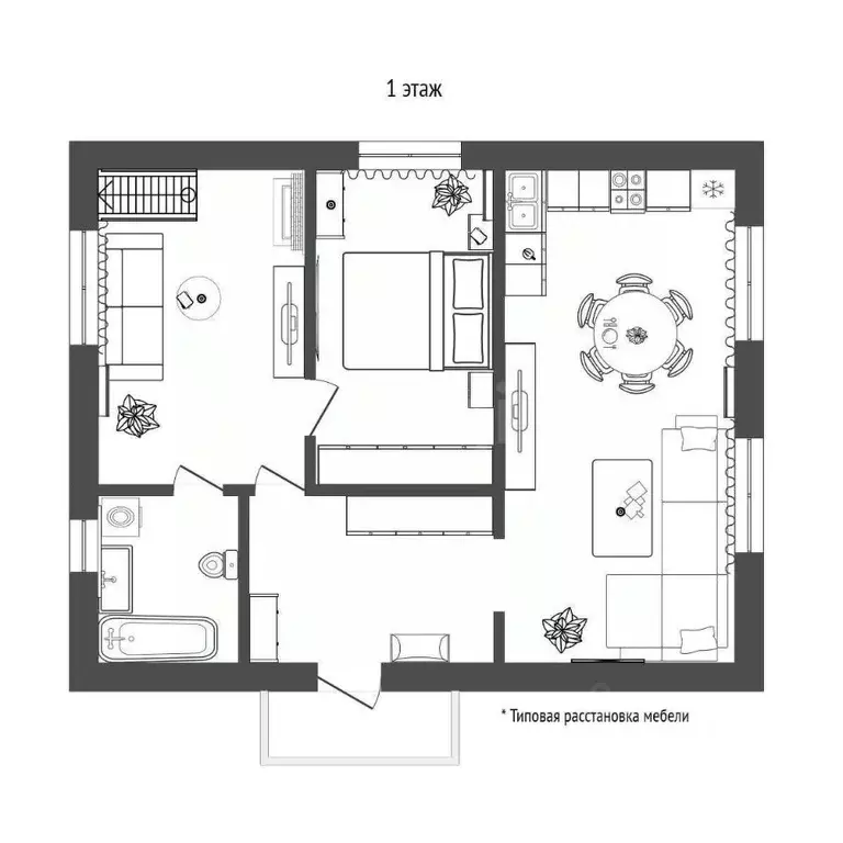 Дом в Тюменская область, Тюменский муниципальный округ, д. Головина ... - Фото 2