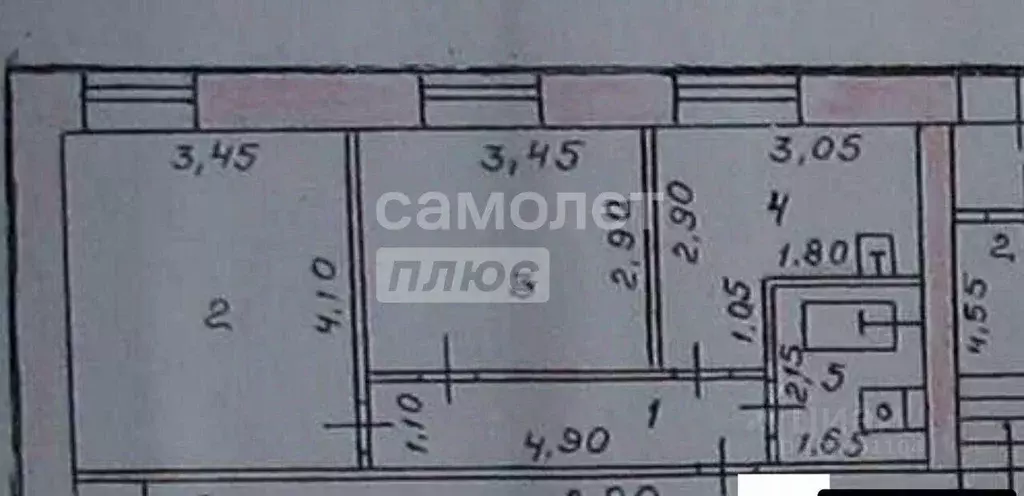 2-к кв. Липецкая область, Липецк ул. Жуковского, 11 (40.0 м) - Фото 2