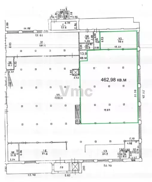 Склад в Москва Вятская ул., 47С22 (546 м) - Фото 2