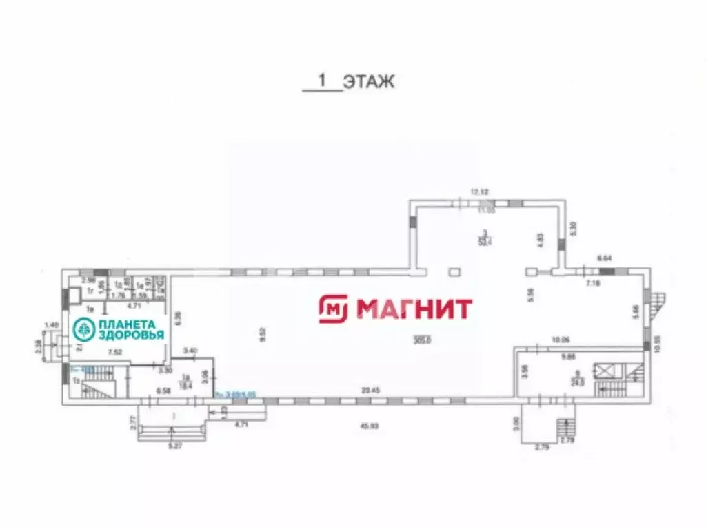 Помещение свободного назначения в Москва ул. Дыбенко, 28С2 (834 м) - Фото 2