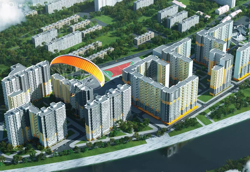 1-комнатная квартира: Долгопрудный, Парковая улица, 46 (49.2 м) - Фото 1