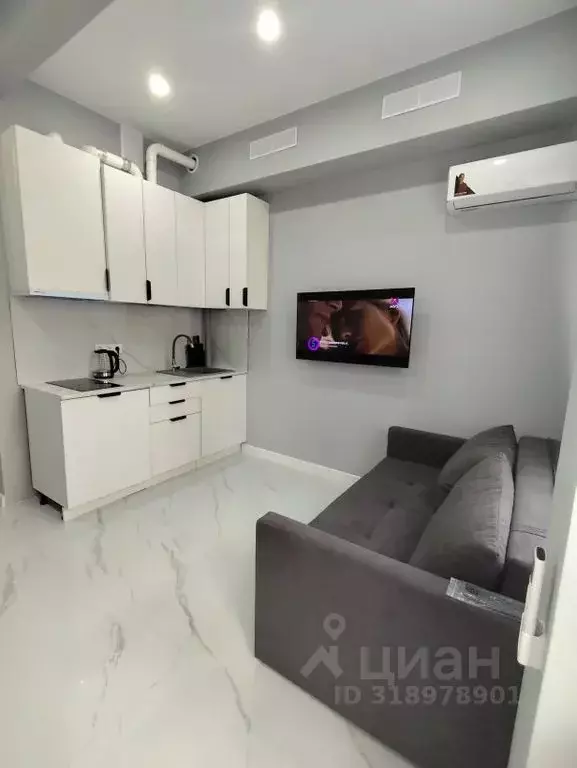 Студия Краснодарский край, Сочи Лазаревское жилрайон, ул. Калараша, ... - Фото 0