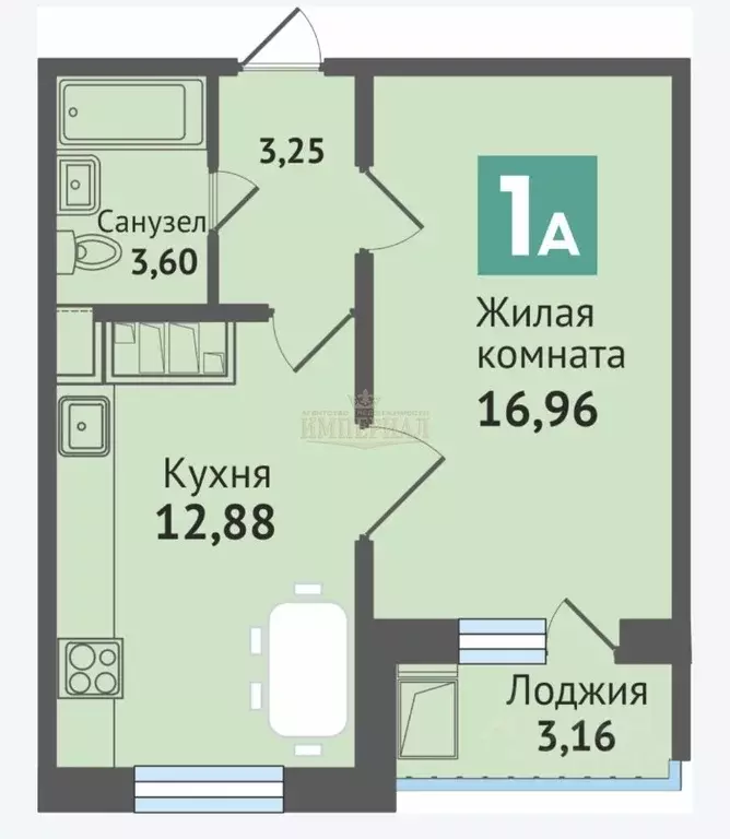 1-к кв. Марий Эл, Медведево городское поселение, Медведево пгт ул. ... - Фото 1