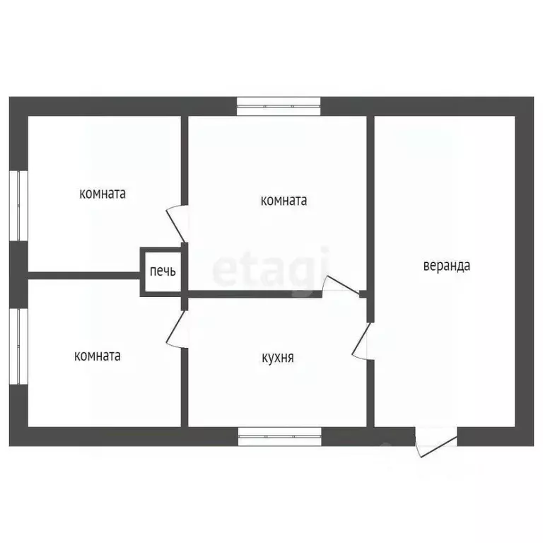 Дом в Свердловская область, Талицкий городской округ, пос. Троицкий ... - Фото 2