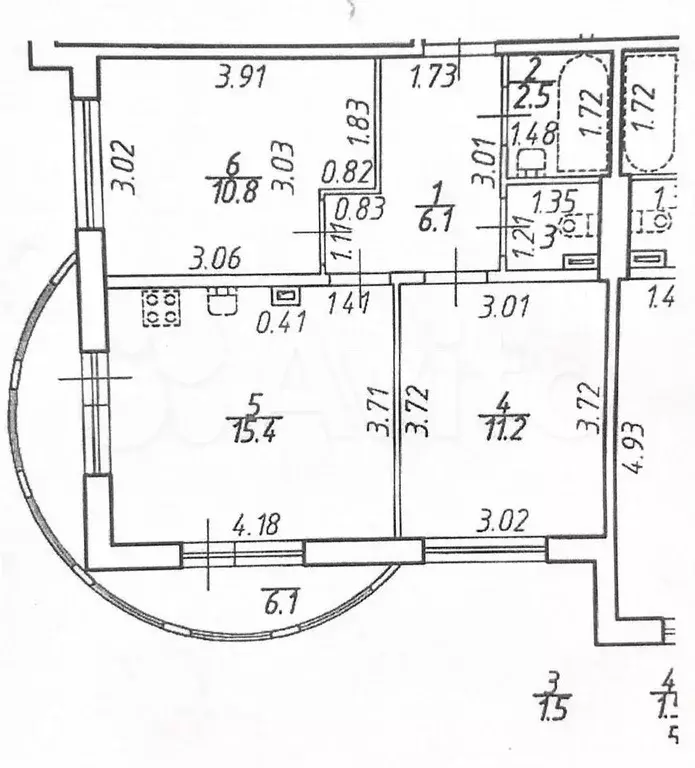 2-к кв. Ленинградская область, Сертолово Всеволожский район, ул. ... - Фото 1