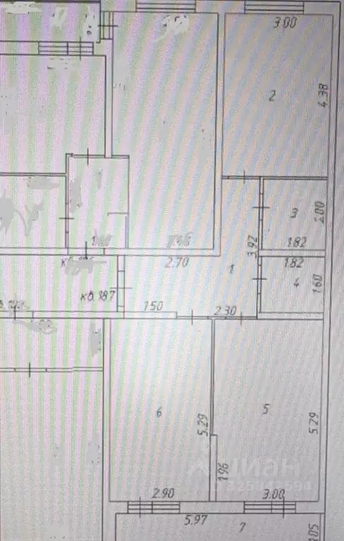 2-к кв. Краснодарский край, Краснодар ул. Западный обход, 57к1 (59.8 ... - Фото 2
