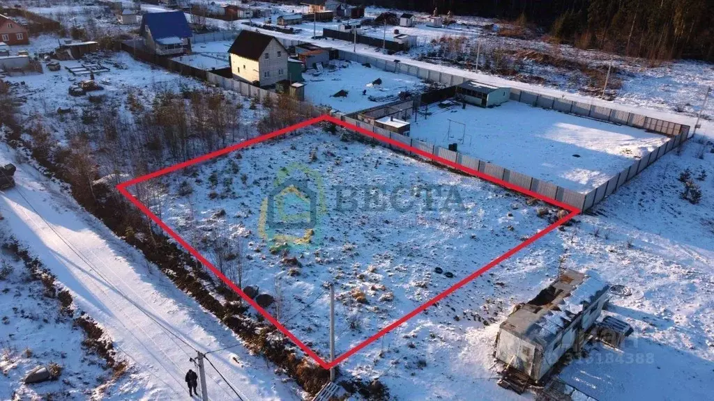 Участок в Ленинградская область, Сосновый Бор Фортуна кп, 57 (11.25 ... - Фото 0