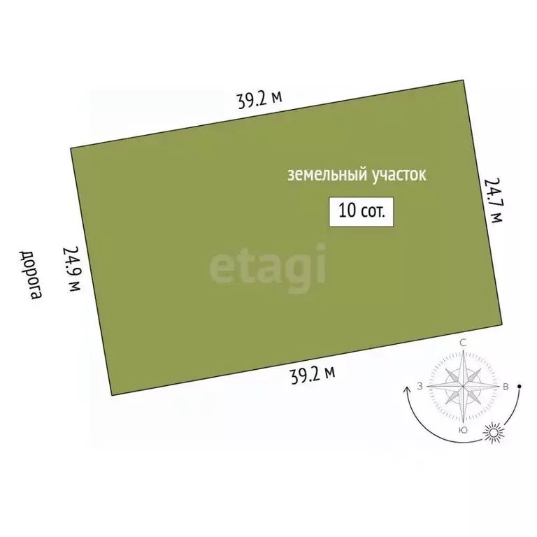 Участок в Тюменская область, Тюменский муниципальный округ, д. Якуши ... - Фото 2