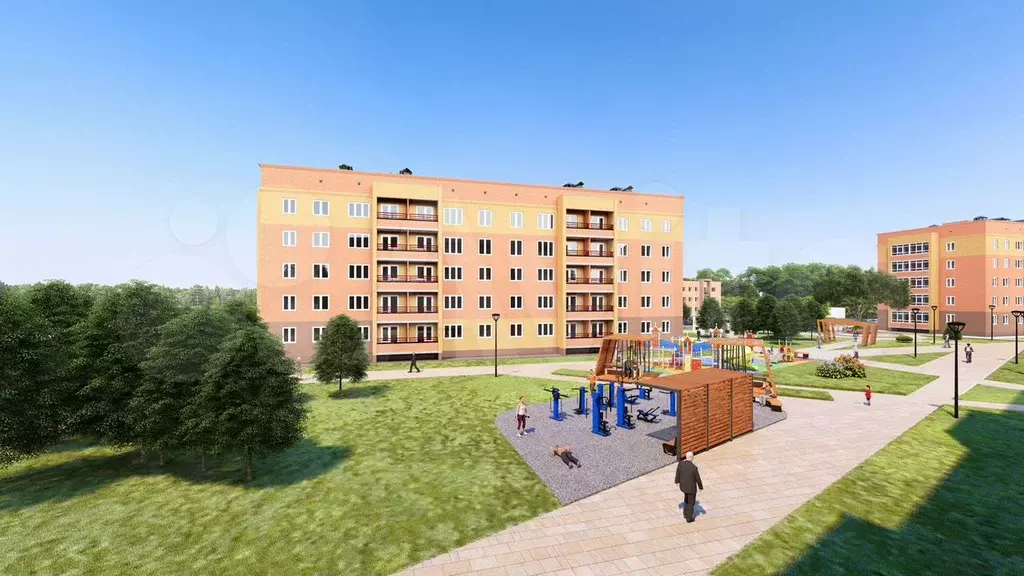 3-к. квартира, 74,9 м, 3/5 эт. - Фото 0