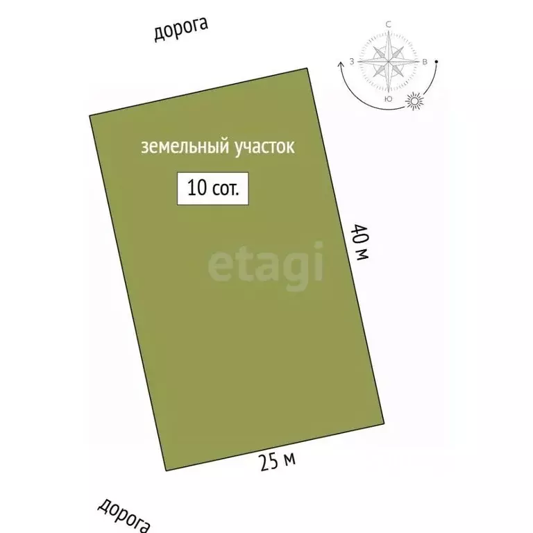 Участок в Крым, Черноморский район, Межводненское с/пос, с. Снежное ... - Фото 2