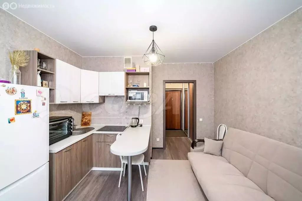 Квартира-студия: Тюмень, Верхнетарманская улица, 5 (21.5 м) - Фото 2