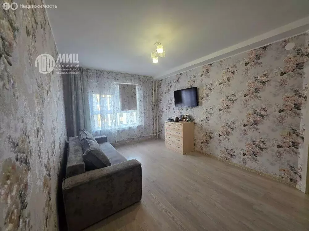 1-комнатная квартира: деревня Глухово, Романовская улица, 5 (34.4 м) - Фото 1