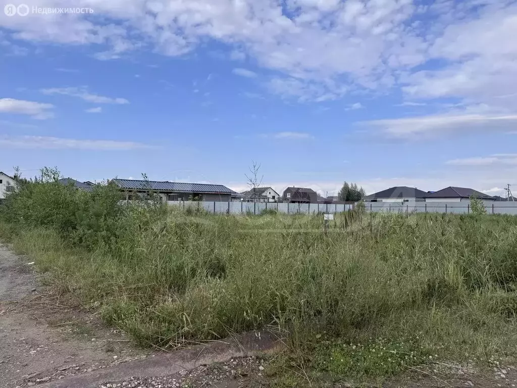 Участок в Тюменский район, деревня Ушакова, микрорайон Молодёжный (10 ... - Фото 1