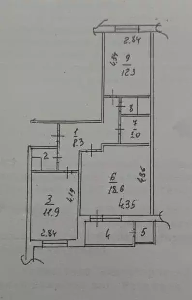 Продаётся 2-к квартира, 60 м - Фото 0