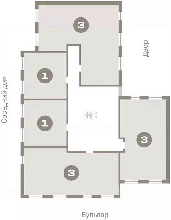 1-к кв. Новосибирская область, Новосибирский район, Краснообск рп, 3-й ... - Фото 2