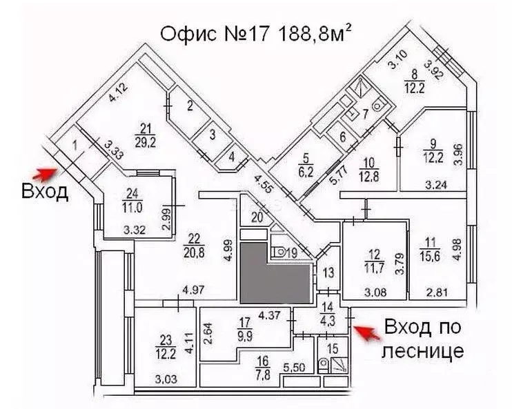 Помещение свободного назначения в Москва Минская ул., 1ГК1 (197 м) - Фото 1