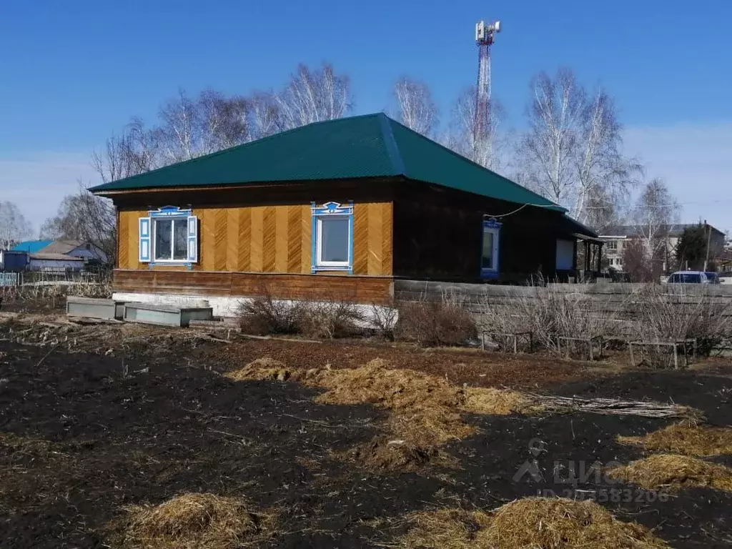 Дом в Алтайский край, Целинный район, с. Еланда Коммунистическая ул. ... - Фото 0