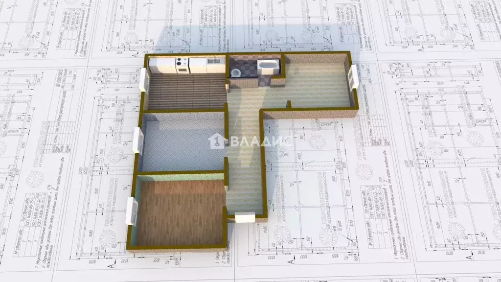 3-к кв. Иркутская область, Ангарск 74-й кв-л, 1 (77.6 м) - Фото 2