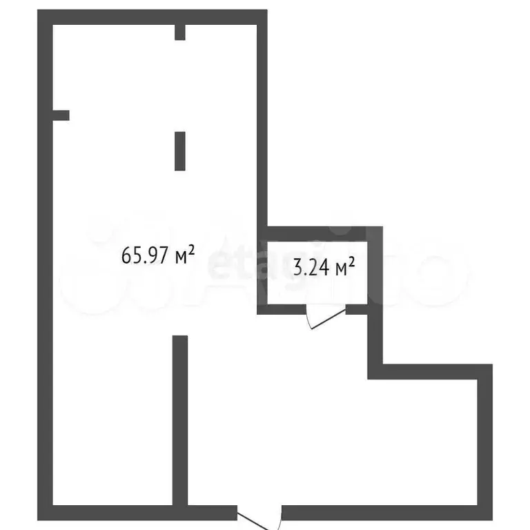 Продам помещение свободного назначения, 67.2 м - Фото 1