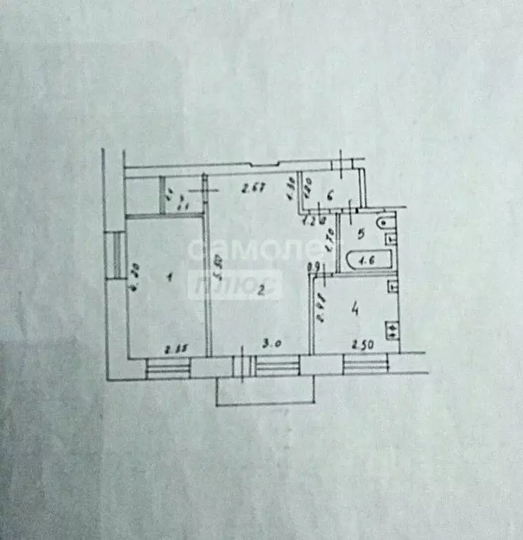 2-к кв. Нижегородская область, Балахна ул. Челюскинцев, 6 (40.7 м) - Фото 1