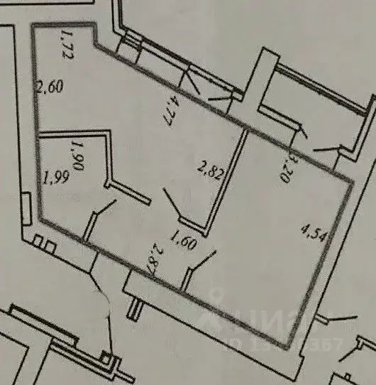 1-к кв. Коми, Сыктывкар ул. Карла Маркса, 100 (37.3 м) - Фото 2