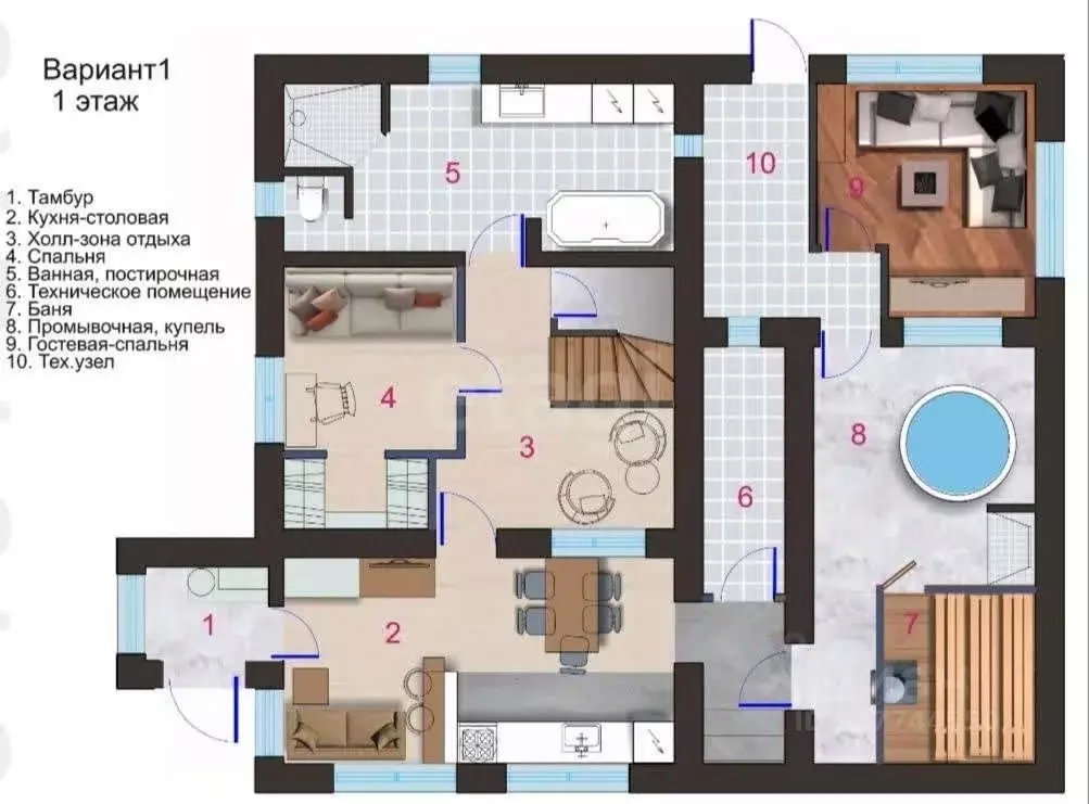 Дом в Ленинградская область, Всеволожский район, Агалатовское с/пос, ... - Фото 2