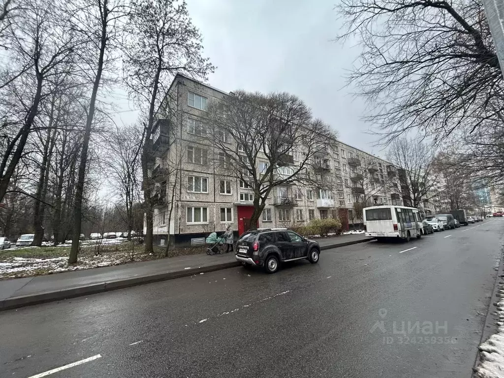 2-к кв. Санкт-Петербург ул. Козлова, 15К1 (42.7 м) - Фото 2