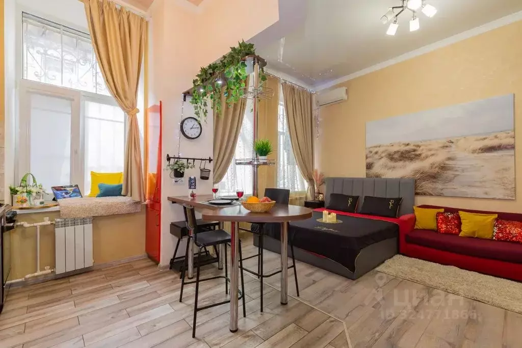 Студия Ростовская область, Ростов-на-Дону ул. Шаумяна, 2/10 (30.0 м) - Фото 1