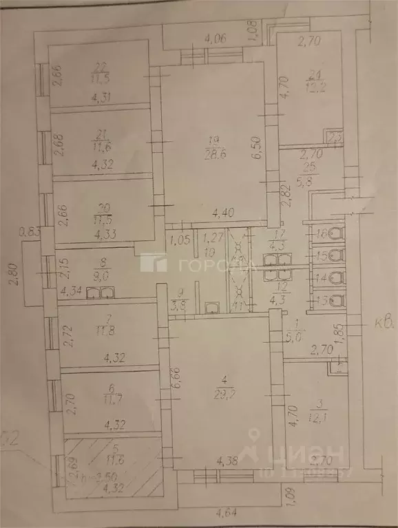 Комната Кемеровская область, Новокузнецк ул. Кутузова, 80 (13.0 м) - Фото 2