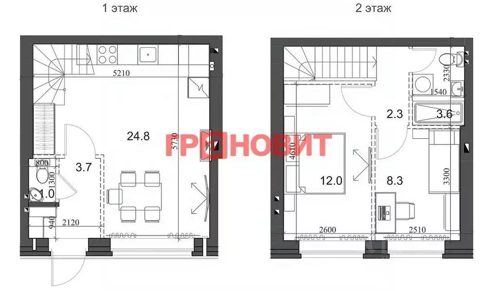 3-к кв. Новосибирская область, Новосибирский район, Мичуринский ... - Фото 1