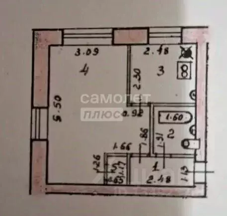 1-к кв. Марий Эл, Йошкар-Ола ул. Панфилова, 20 (30.2 м) - Фото 2