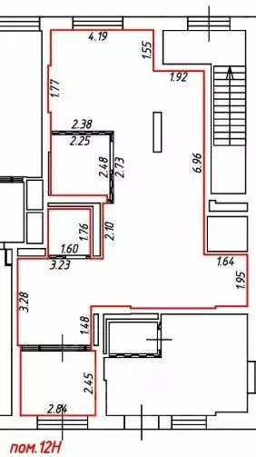 Помещение свободного назначения в Москва ул. Введенского, 5 (73 м) - Фото 1