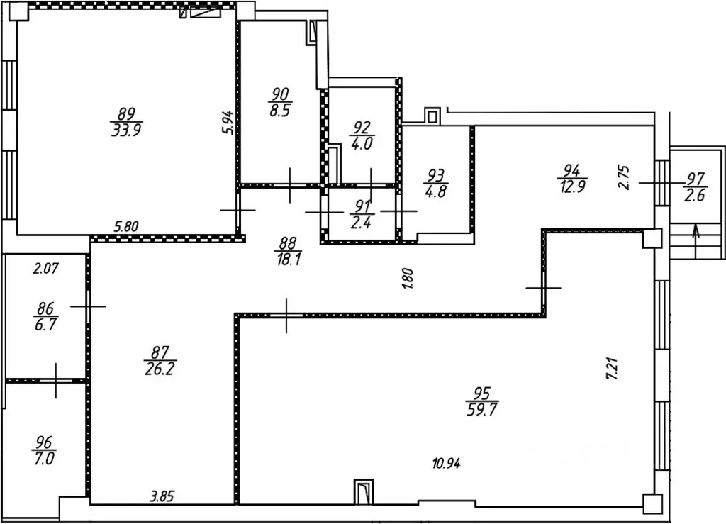 Помещение свободного назначения в Ростовская область, Ростов-на-Дону ... - Фото 1