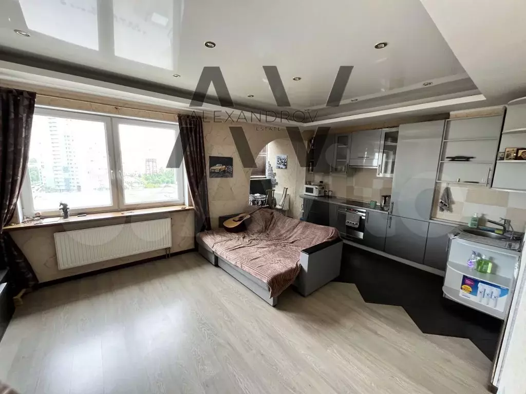 1-к. квартира, 40 м, 9/24 эт. - Фото 0