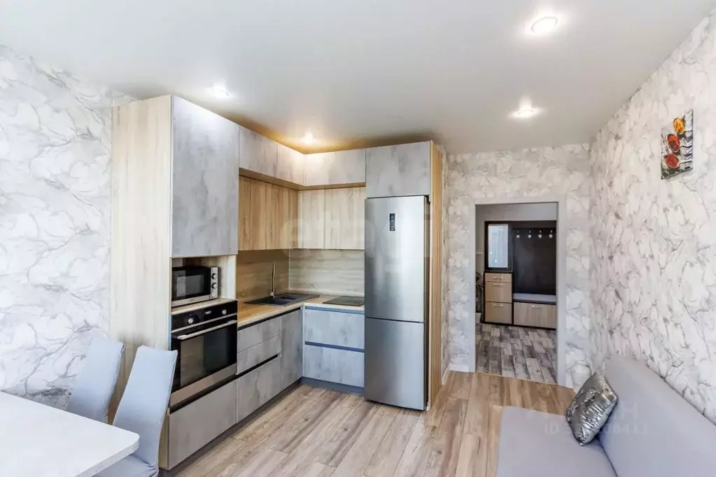 2-к кв. Тюменская область, Тюменский муниципальный округ, д. Дударева ... - Фото 1