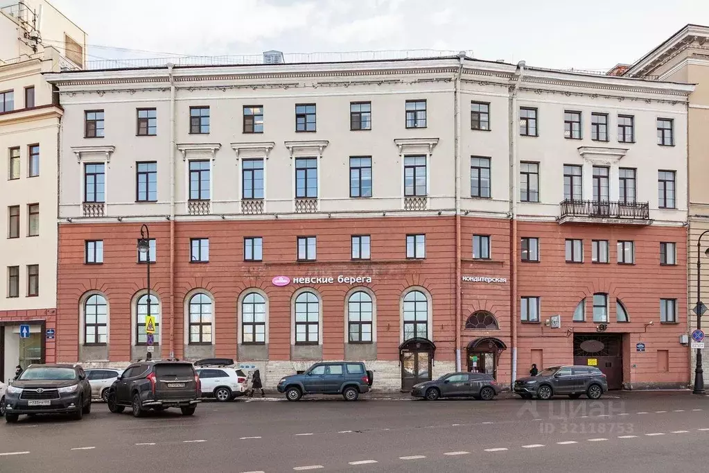 Офис в Санкт-Петербург наб. Макарова, 32 (147 м) - Фото 0