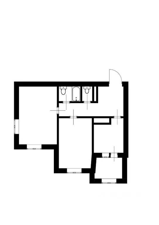 2-к кв. Татарстан, Казань Чистопольская ул., 61Д (58.0 м) - Фото 2