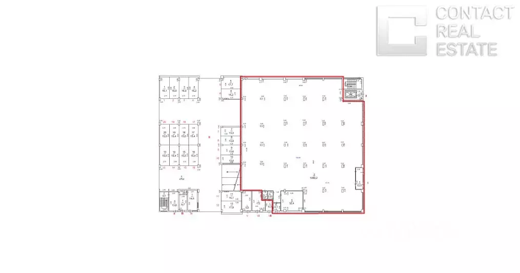 Торговая площадь в Московская область, Одинцово Северная ул., 5с1 ... - Фото 2