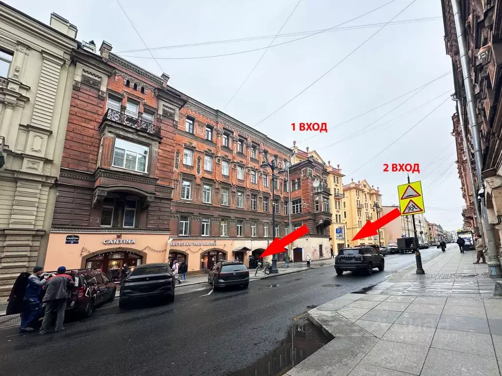 Помещение свободного назначения в Санкт-Петербург ул. Рубинштейна, 25 ... - Фото 1